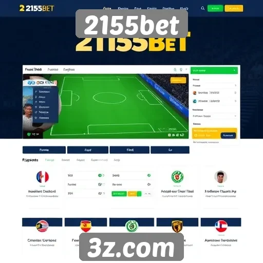 Análise das funcionalidades do site 2155bet