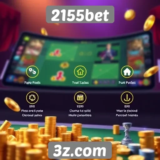 Funcionalidades da plataforma de jogos 2155bet