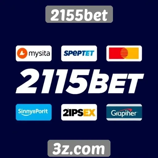 Métodos de pagamento aceitos no 2155bet