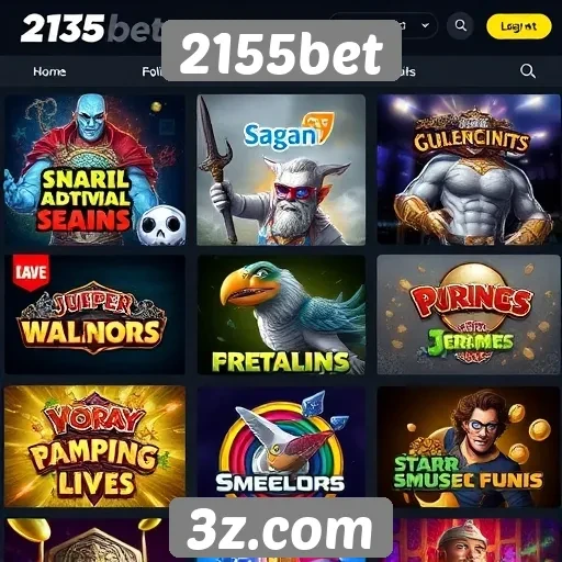 Exploração dos jogos mais populares na plataforma 2155bet